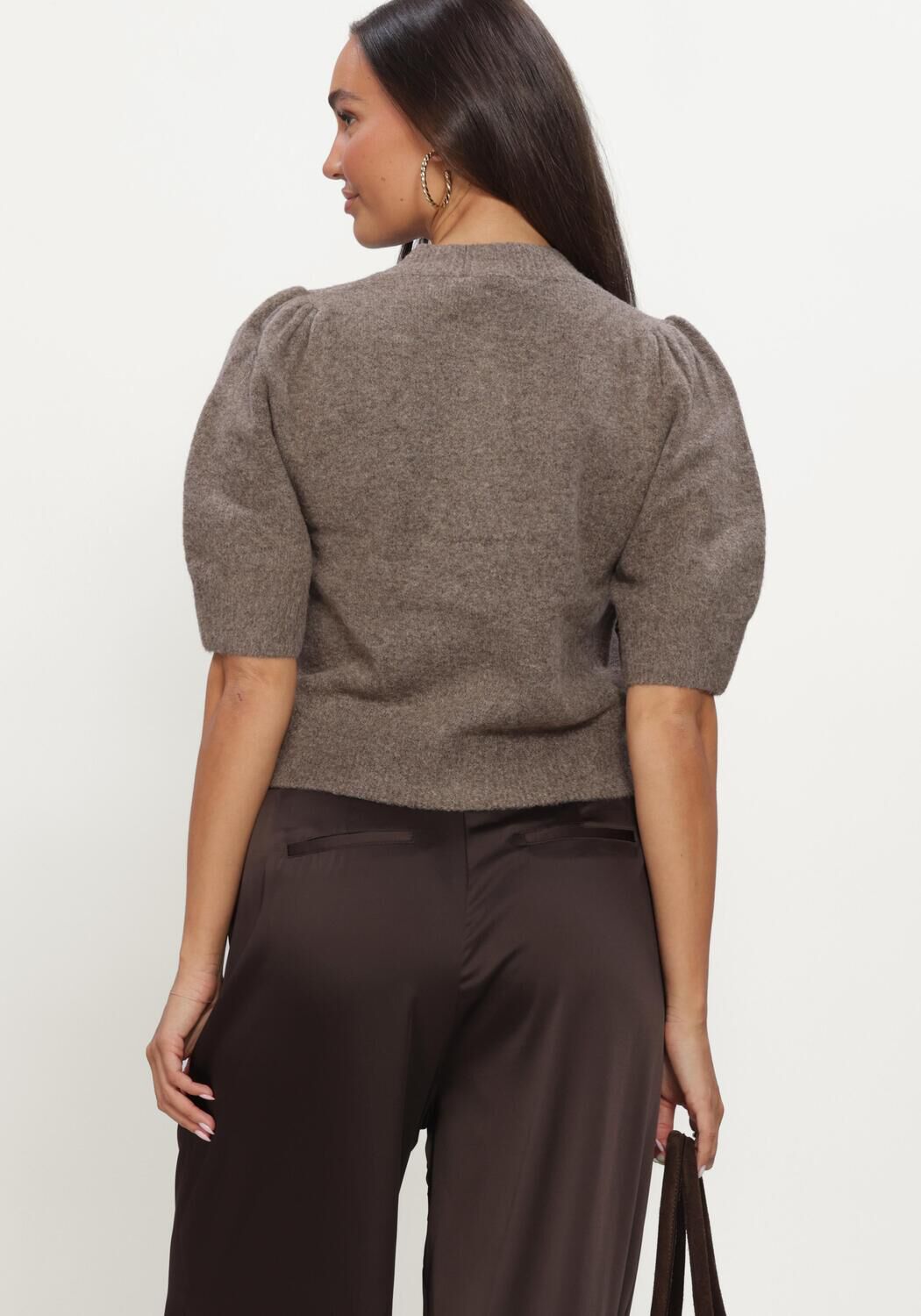 Taupe NOTRE-V Vest NV-ILENA - large
