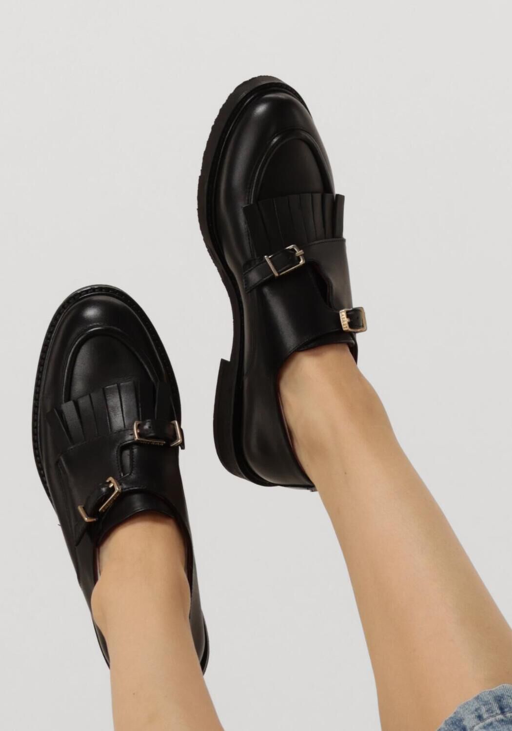 Zwarte FRED DE LA BRETONIERE Loafers PARIS JAY - large