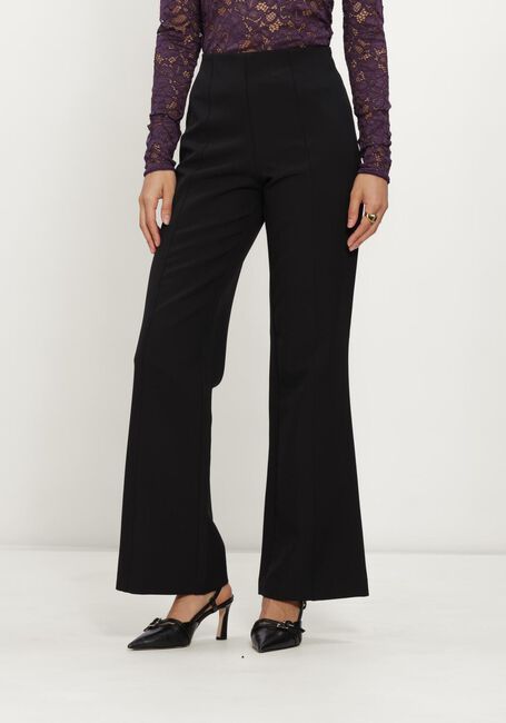 Zwarte Y.A.S. Flared broek YASTRAVY HW PANT S - large