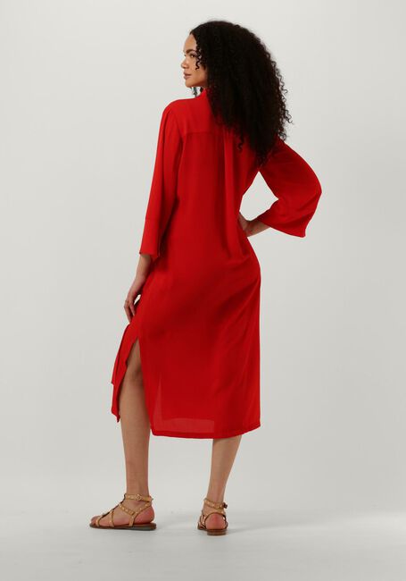 Rode CHPTR-S Midi jurk NECESSITY DRESS - large