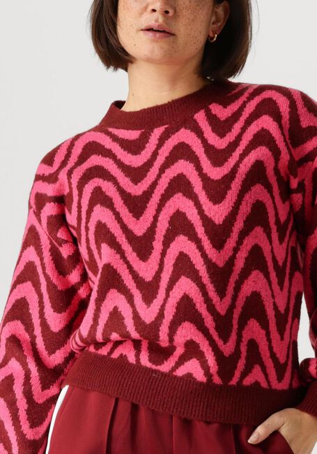 Roze YDENCE Trui KNITTED SWEATER BLAISE - large