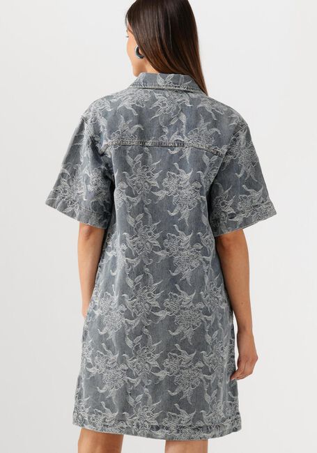 Grijze Y.A.S. Maxi jurk YASFLAMERA SS DENIM SHIRT DRESS - large