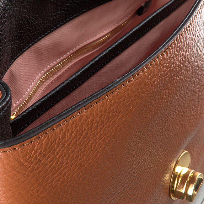 Cognac COCCINELLE Handtas LIYA MEDIUM Cognac COCCINELLE Handtas LIYA MEDIUM - large