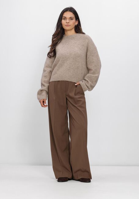 Beige SECOND FEMALE Trui VARANO KNIT PULLOVER - large