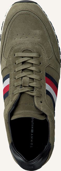 Groene TOMMY HILFIGER Lage sneakers LUXERY SUEDE RUNNER Groene TOMMY HILFIGER Lage sneakers LUXERY SUEDE RUNNER - large