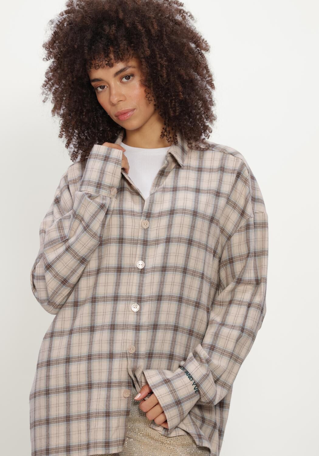 Beige HARPER & YVE Blouses YELENA-LS - large