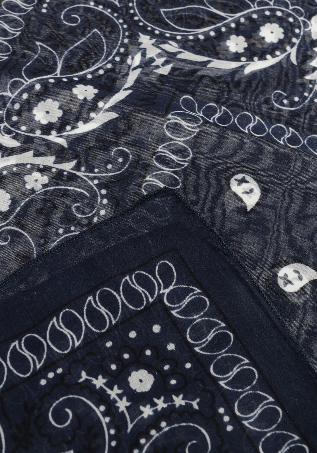 Donkerblauwe NOTRE-V Sjaal ASTRID LARGE - large