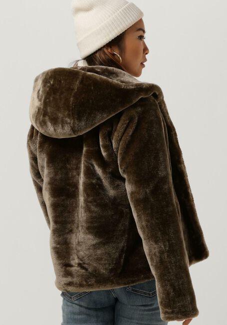 Taupe GIACOMO THE JACKET Faux fur jas 6513580 - large