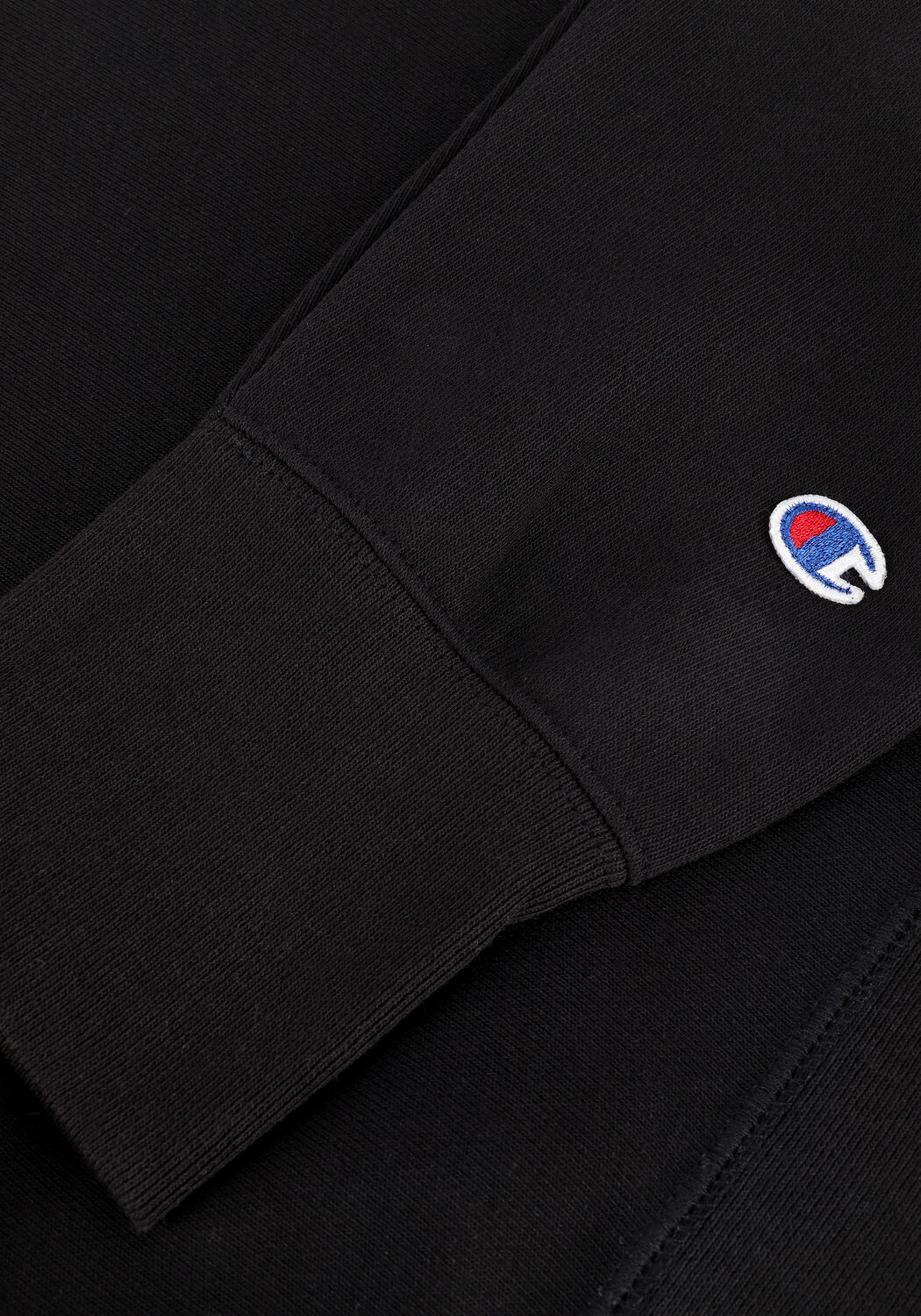 Zwarte CHAMPION Sweater HOODED SWEATSHIRT MEN - large