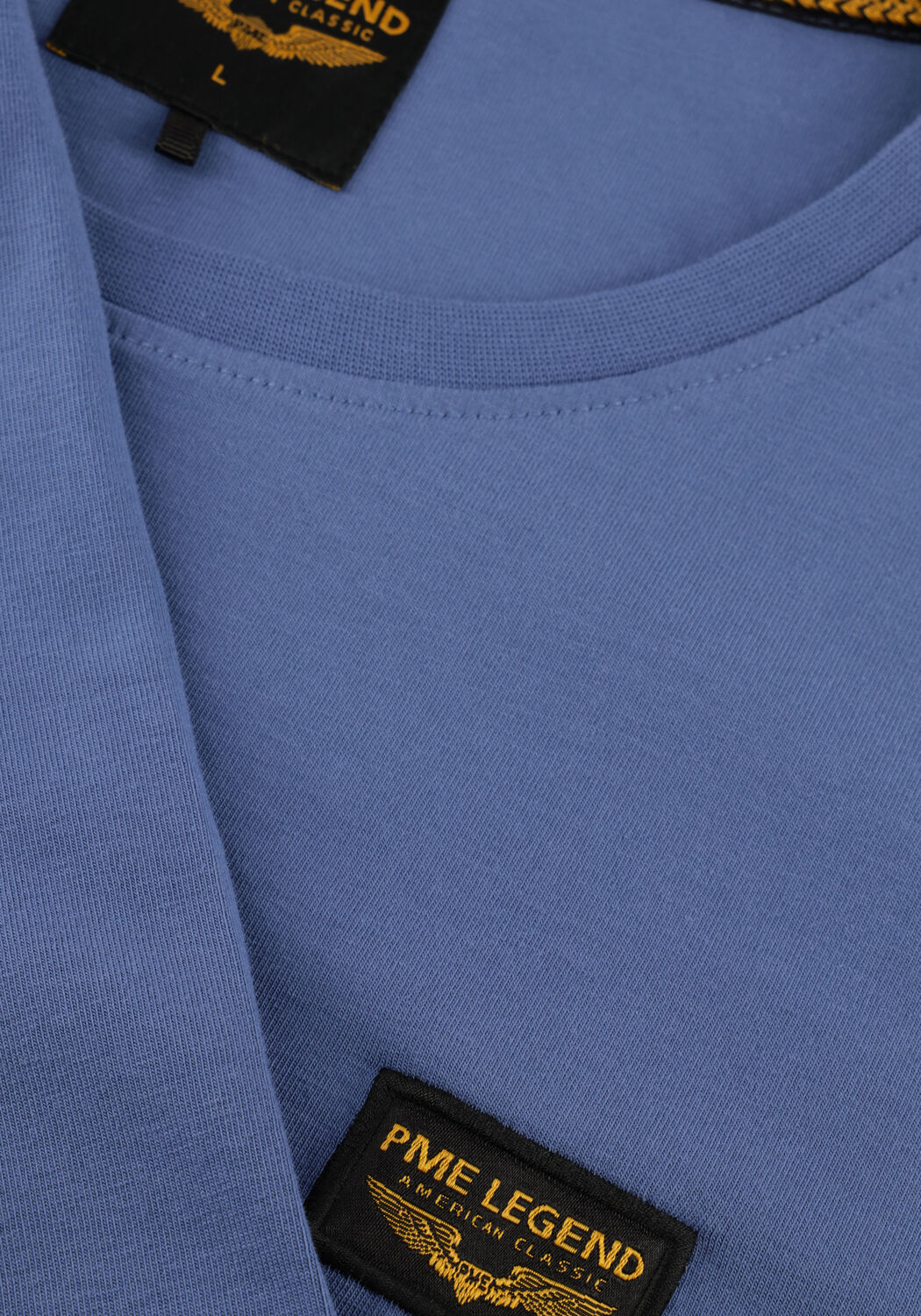 Blauwe PME LEGEND T-shirt SHORT SLEEVE R-NECK GUYVER TEE - large