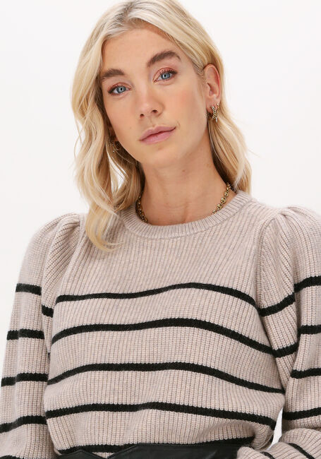 Zand CO'COUTURE Trui ROW STRIPE PUFF KNIT - large