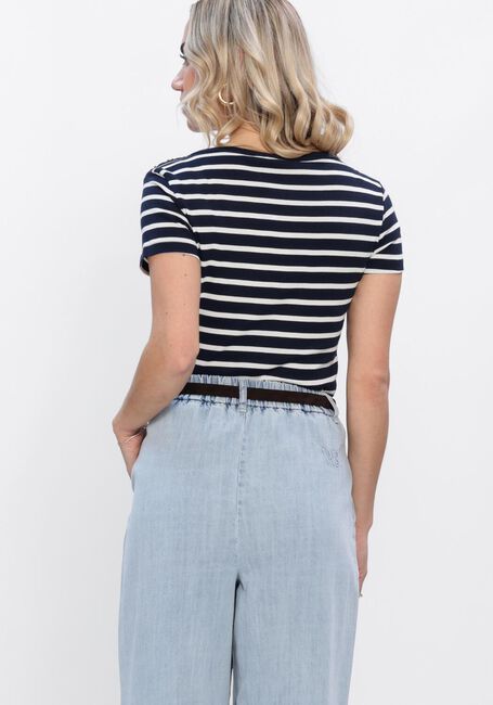 Multi TOMMY HILFIGER T-shirt GOLD BUTTON SLIM SS TEE - large