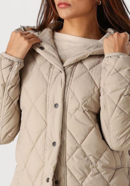 Beige MOSCOW Gewatteerde jas 11-08-YASMIN - large