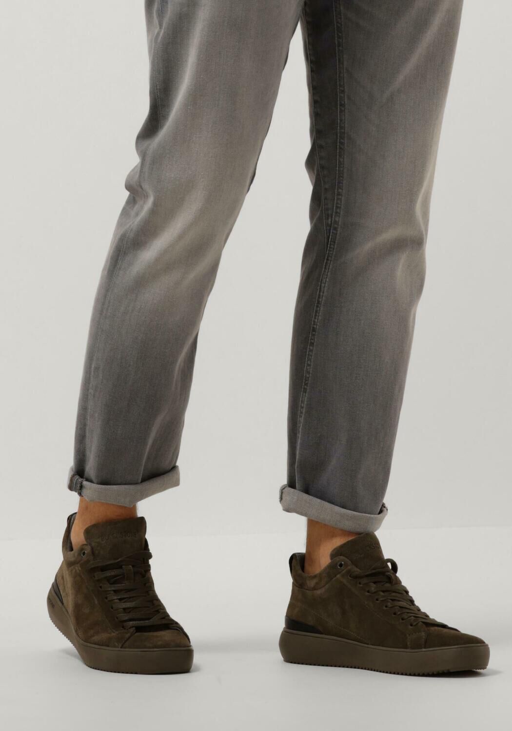 Groene BLACKSTONE Hoge sneakers YG22 - large