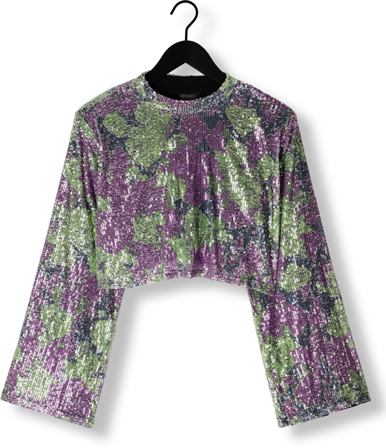 REFINED DEPARTMENT Dames Tops & T-shirts Carina Paars