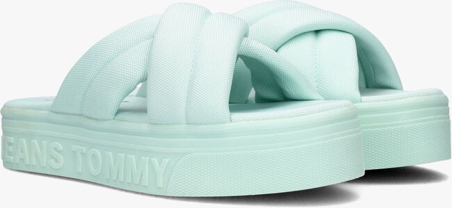 Groene TOMMY JEANS Slippers TOMMY JEANS FLATFORM - large