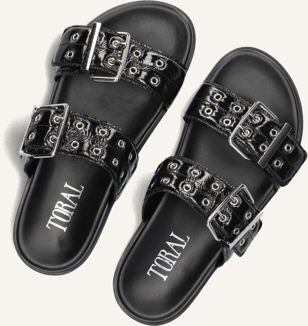 Zwarte TORAL Slippers ARES Zwarte TORAL Slippers ARES - large