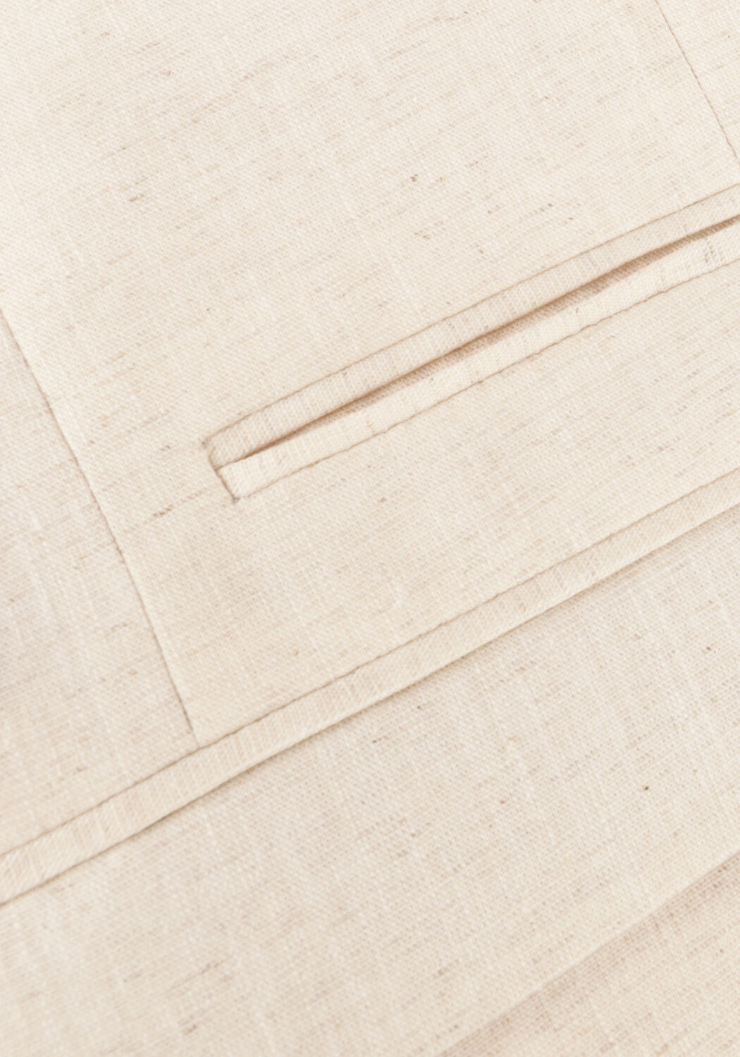 Witte SELECTED MEN Colberts SLHSLIM-MARTIN LINEN BLZ EX BLAZER - large