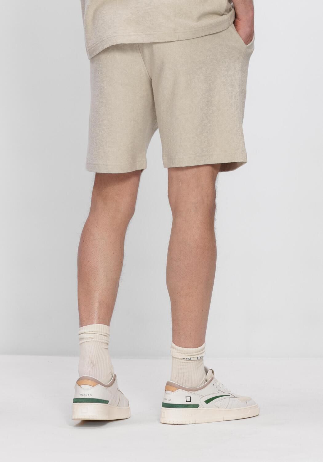 Beige AIRFORCE Korte broek WOVEN SHORT PANTS - large
