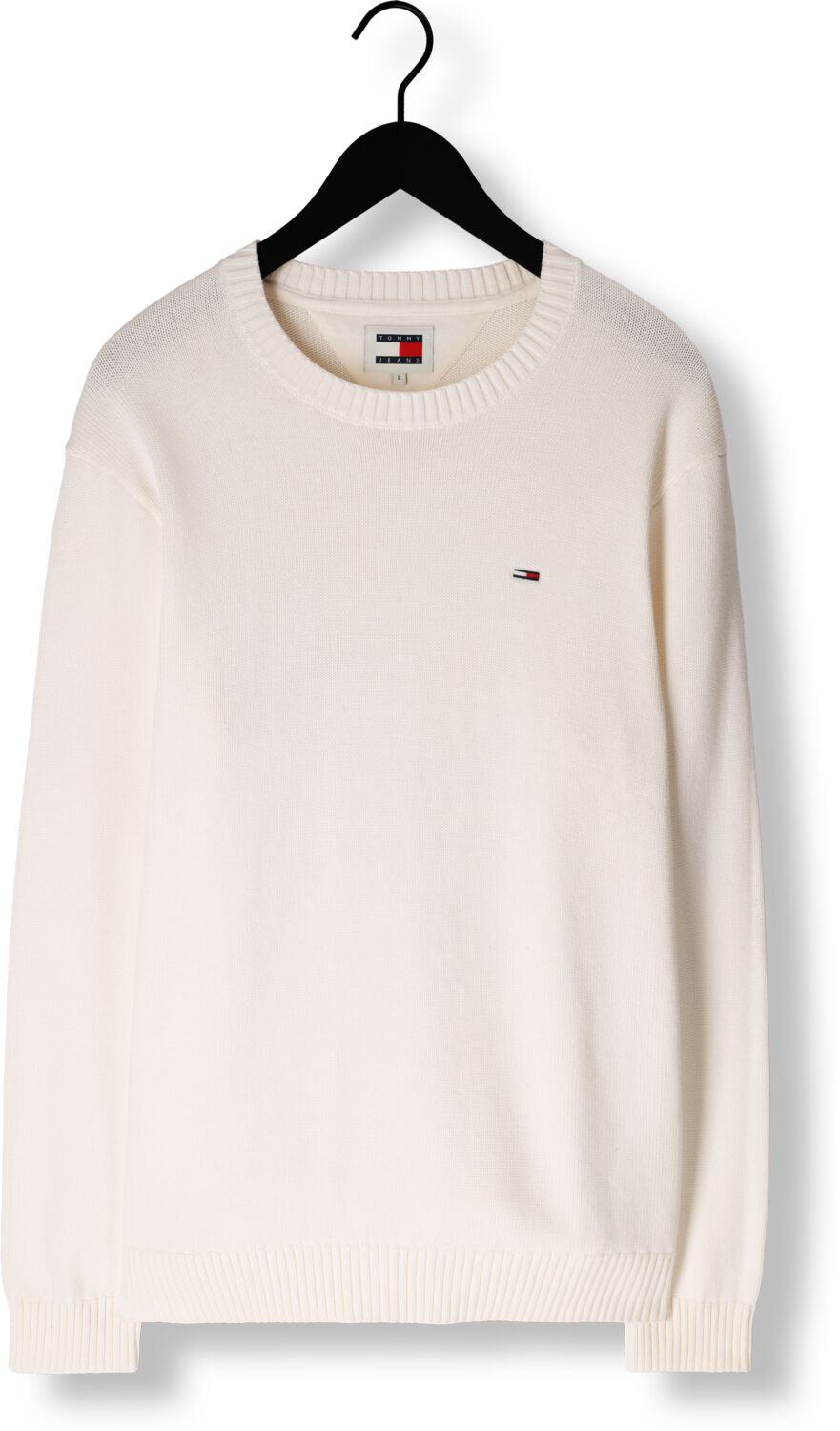 TOMMY JEANS Heren Truien & Vesten Tjm Slim Essntls C-neck Sweater Wit