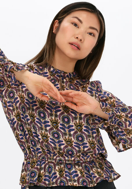Paarse SCOTCH & SODA Blouses PRINTED RECYCLED POLYESTER TOP - large