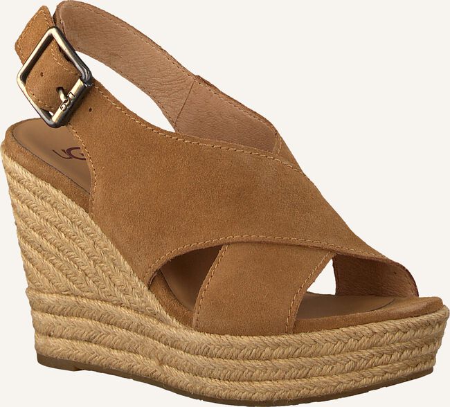 Cognac UGG Platte sandalen W HARLOW Cognac UGG Platte sandalen W HARLOW - large