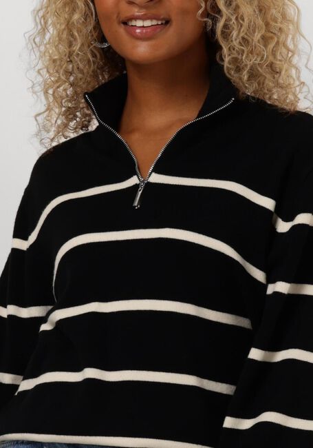 Zwarte Y.A.S. Trui YASSHANTI LS KNIT PULLOVER - large