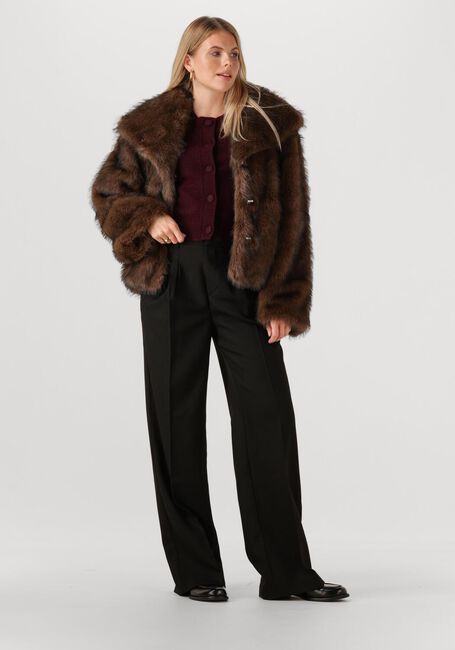 Bruine NOTRE-V Faux fur jas NV-GALA - large