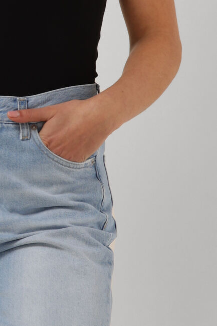 Lichtblauwe CALVIN KLEIN Mom jeans MOM JEAN ANKLE - large