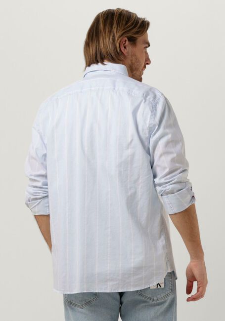 Blauwe TOMMY HILFIGER Casual overhemd OXFORD STRIPE RF SHIRT - large