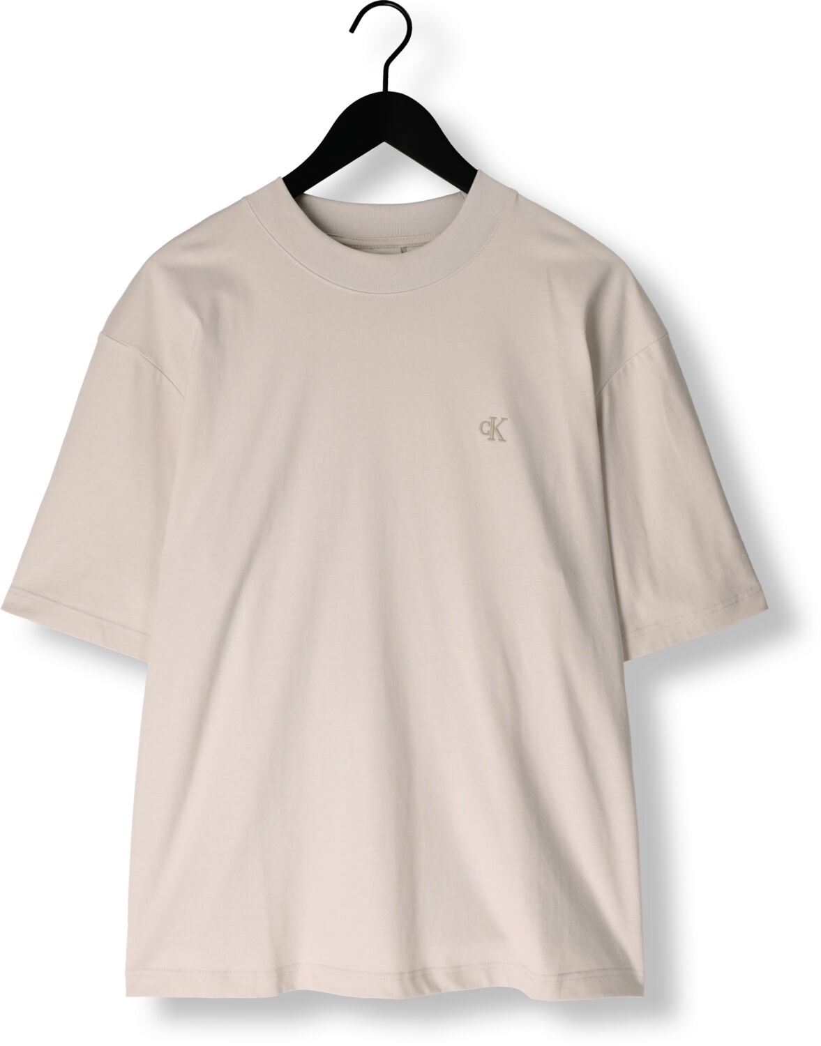 CALVIN KLEIN Heren Polo's & T-shirts Heavy Relaxed Tee Zand