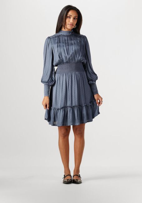 Donkerblauwe BRUUNS BAZAAR Mini jurk BERRY DRESS - large