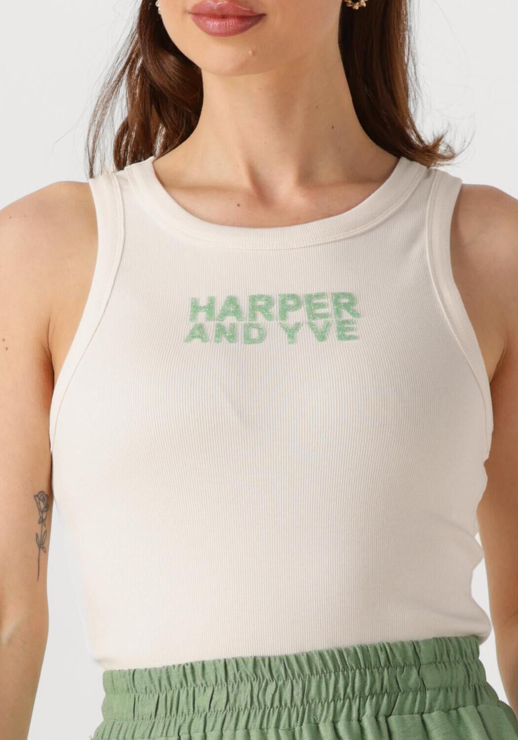 HARPER & YVE Dames Tops & T-shirts Yenn-ss Ecru
