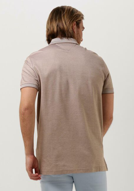 Khaki TOMMY HILFIGER Polo OXFORD LOGO COLLAR REG POLO - large