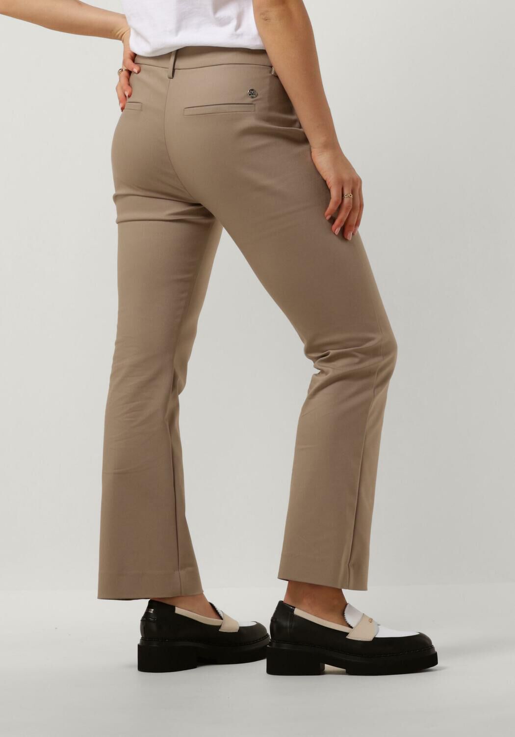 MOS MOSH Dames Broeken Ellen Night Pant Beige