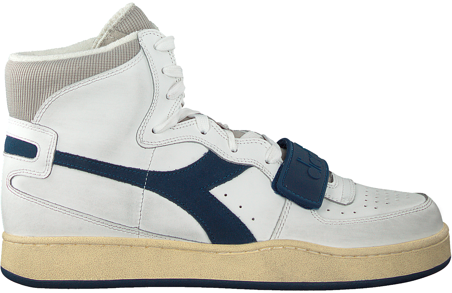 Witte DIADORA Hoge sneaker MI BASKET USED | Omoda