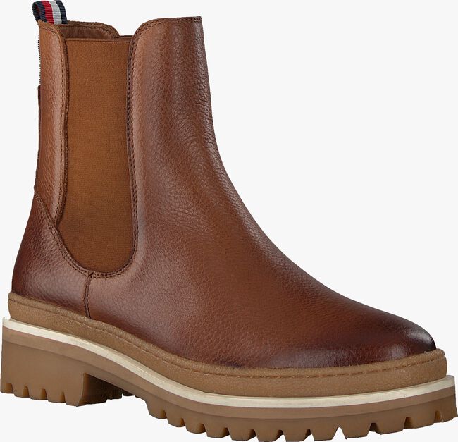 Cognac TOMMY HILFIGER Chelsea boots RUGGED CLASSIC CHELSEA - large