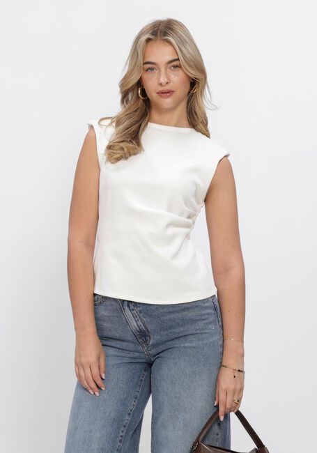 Witte Y.A.S. Tops & T-shirts YASPINA SL TOP NOOS - large
