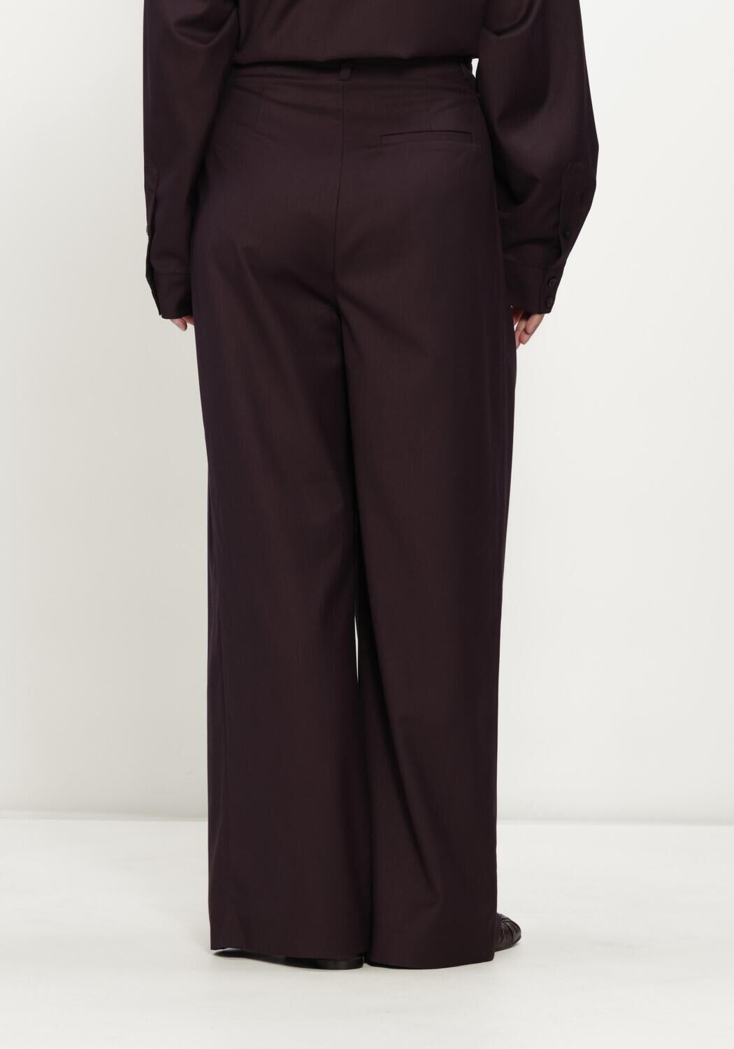 Paarse GESTUZ Pantalon GZSCHANY MW PANTS - large