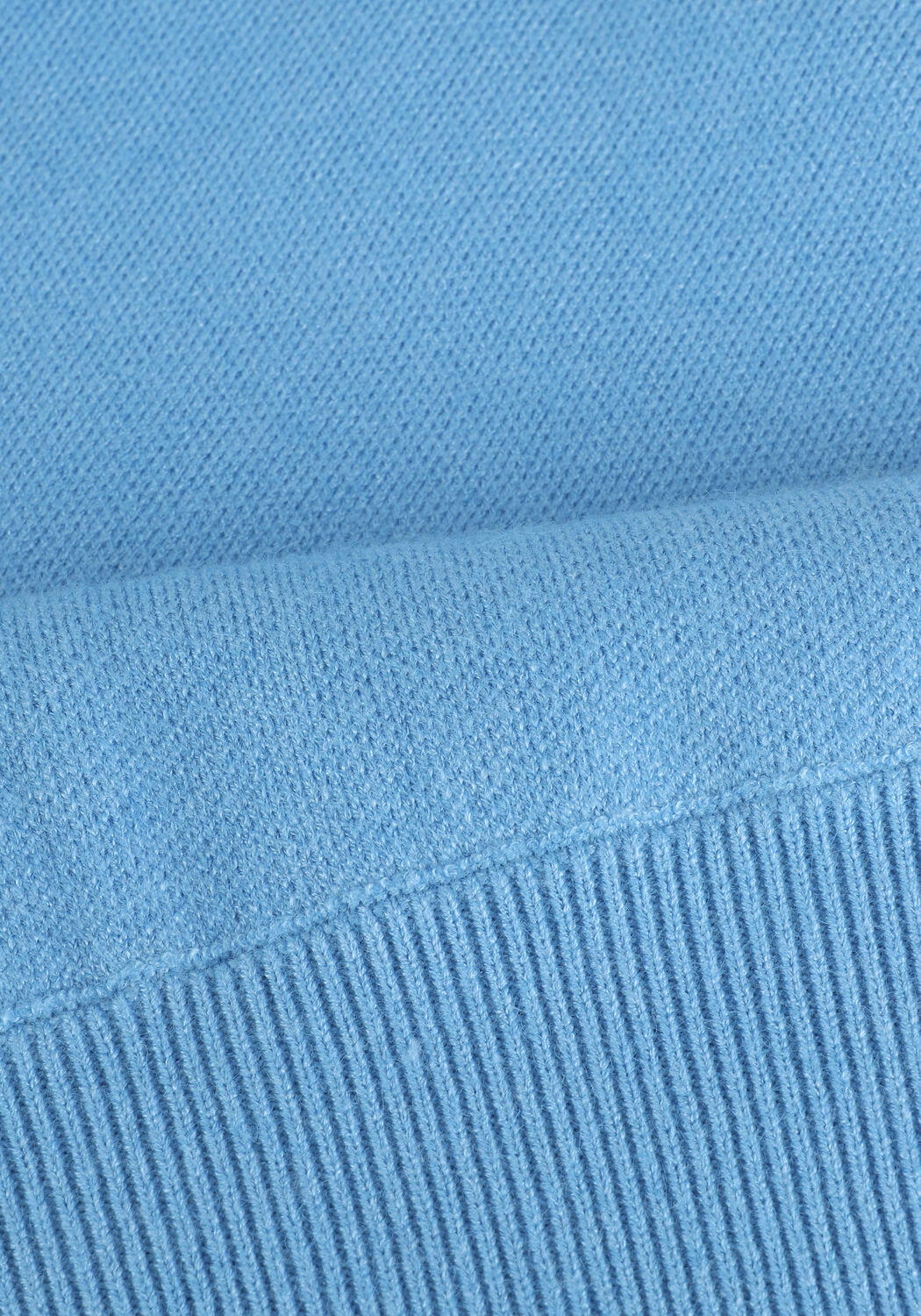 Lichtblauwe MINUS Trui JOSE KNIT TURTLENECK - large