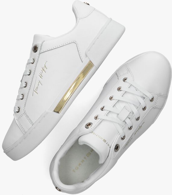 Witte TOMMY HILFIGER TH ELEVATED Lage sneakers - large