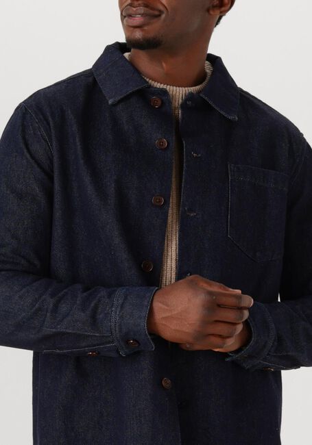 Donkerblauwe JC RAGS Overshirts OVERSHIRT ROUX - large