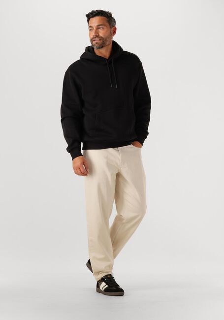 Zwarte LES DEUX Sweater DANTON HOODIE - large