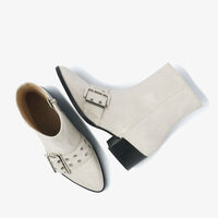 Beige VIA VAI Enkellaarsjes ROSE CAMDEN - medium