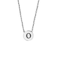 Zilveren ATLITW STUDIO Kettingen CHARACTER NECKLACE LETTER SILV - medium