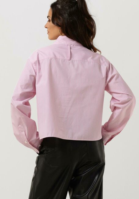 Roze VANILIA Blouses LONDON STRIPE SHIRT - large