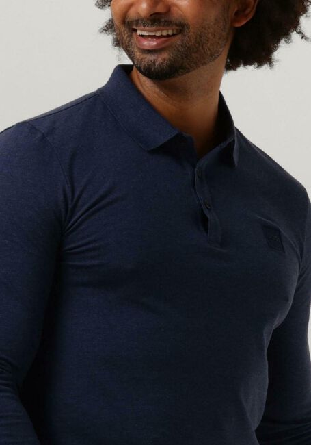 Donkerblauwe BOSS ORANGE Polo PASSERBY - large