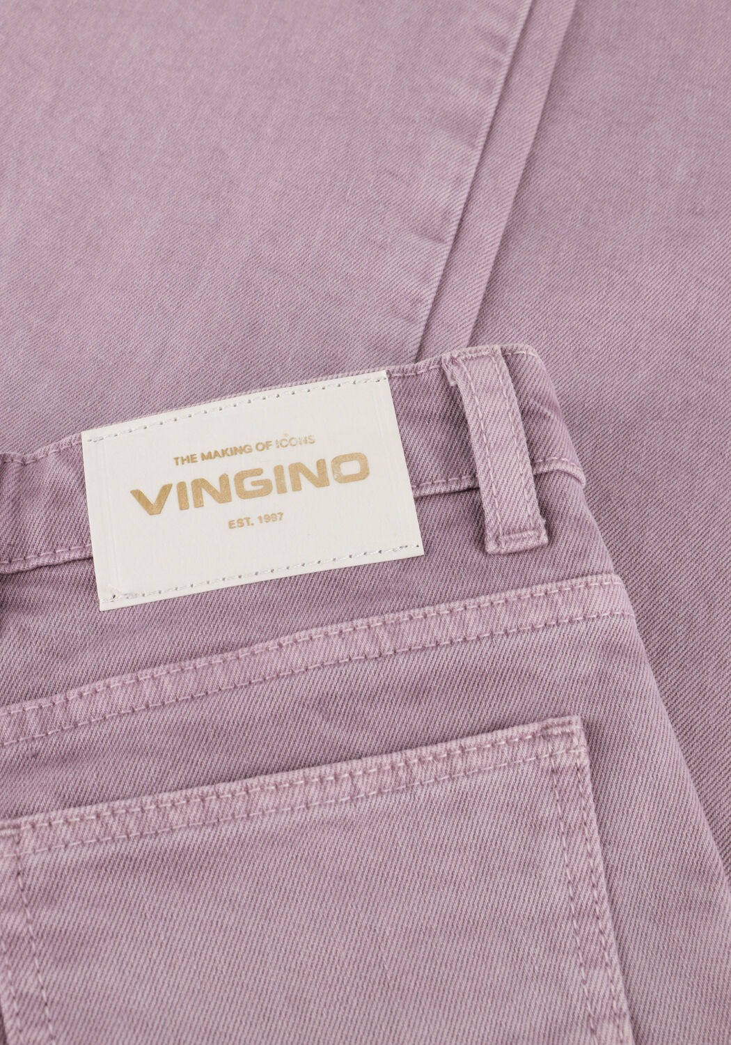 Paarse VINGINO Wide jeans CASSIE COLOR - large