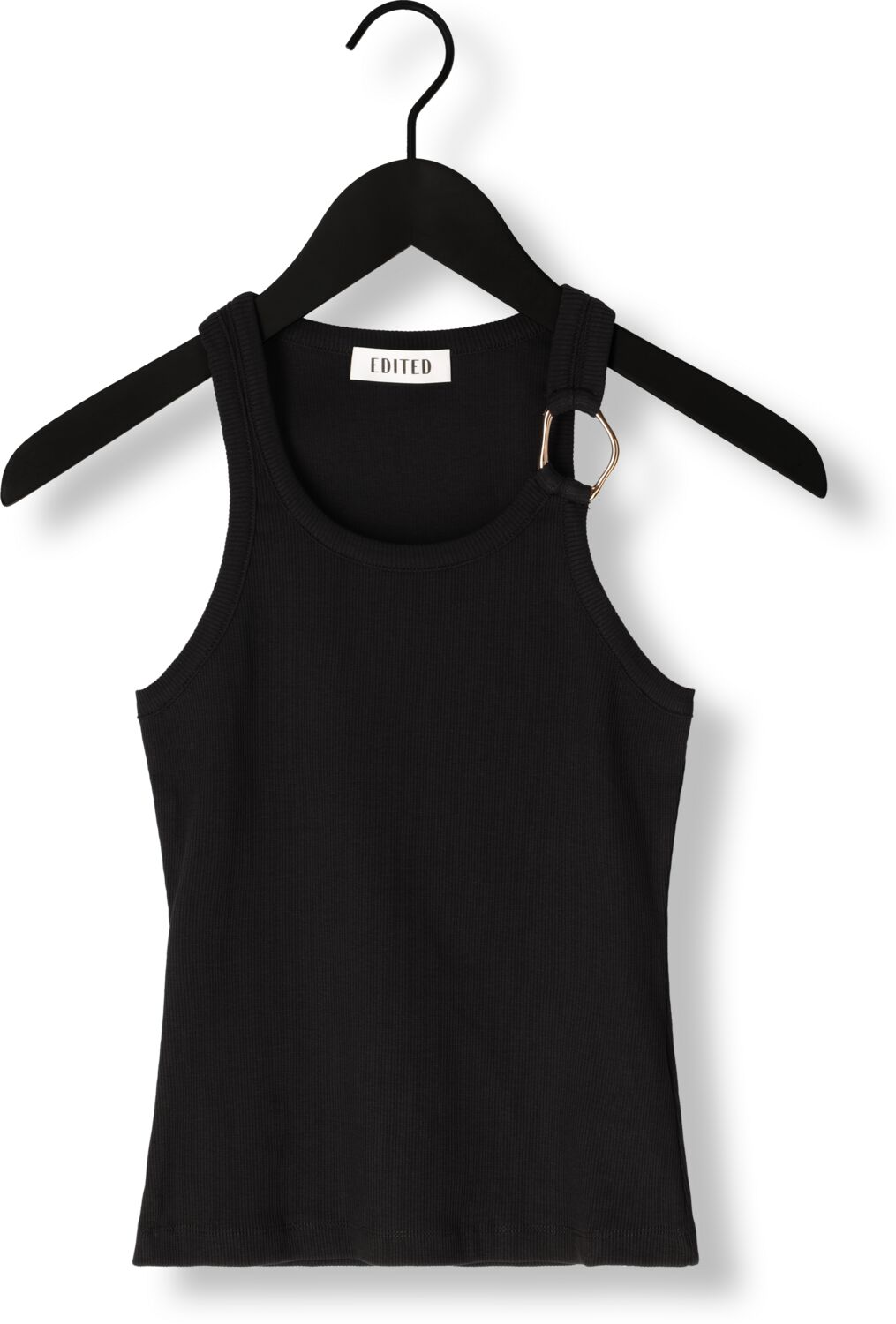 EDITED Dames Tops & T-shirts Charlotte Top Zwart