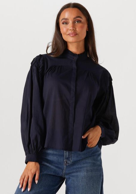 Donkerblauwe ANTIK BATIK Blouses ANGE BLOUSE - large